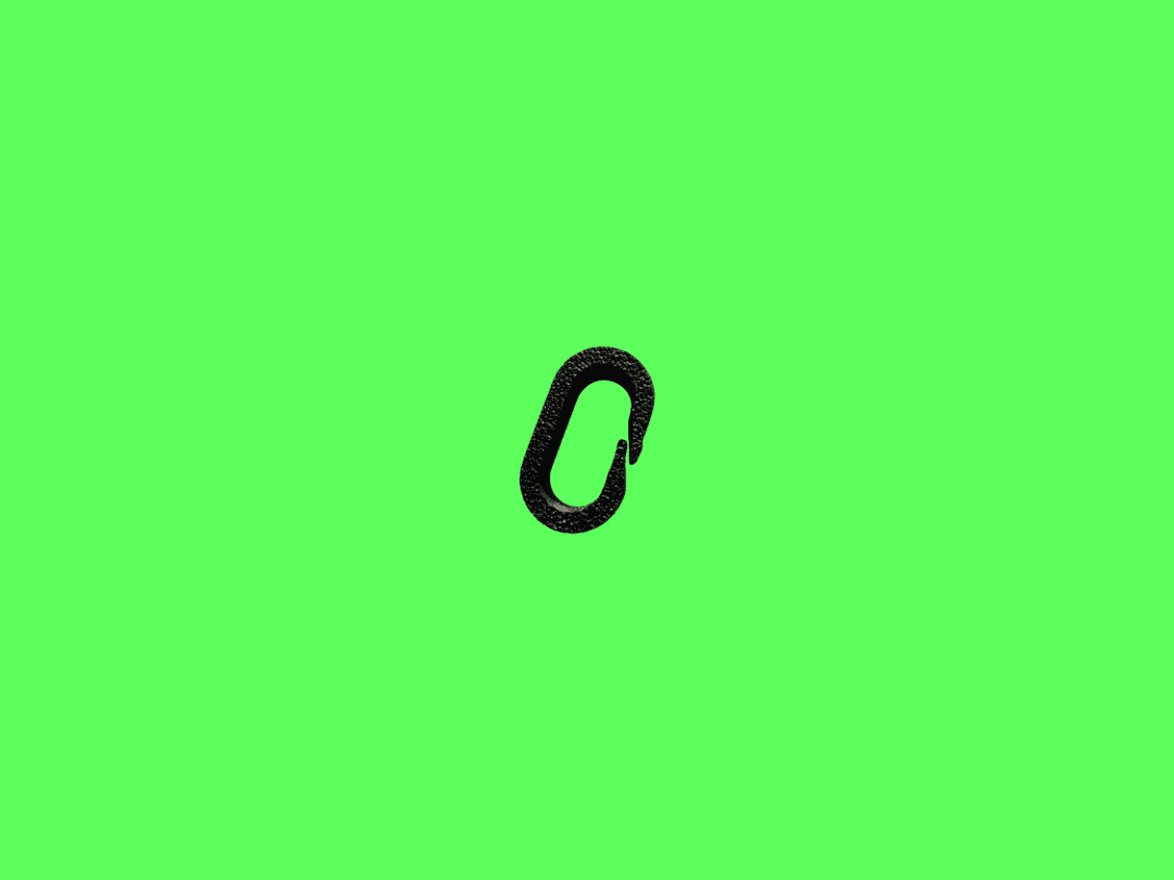 Parametric Curtain Track Glider Hook