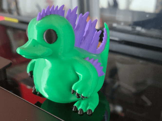 Monster Rubber Ducky Dinosaur 