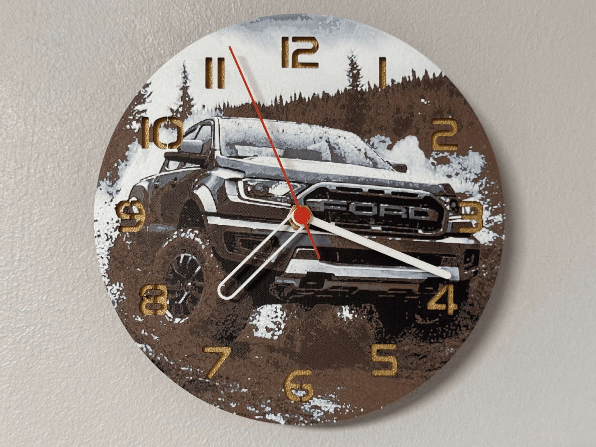 wall / desk clock Ford Ranger