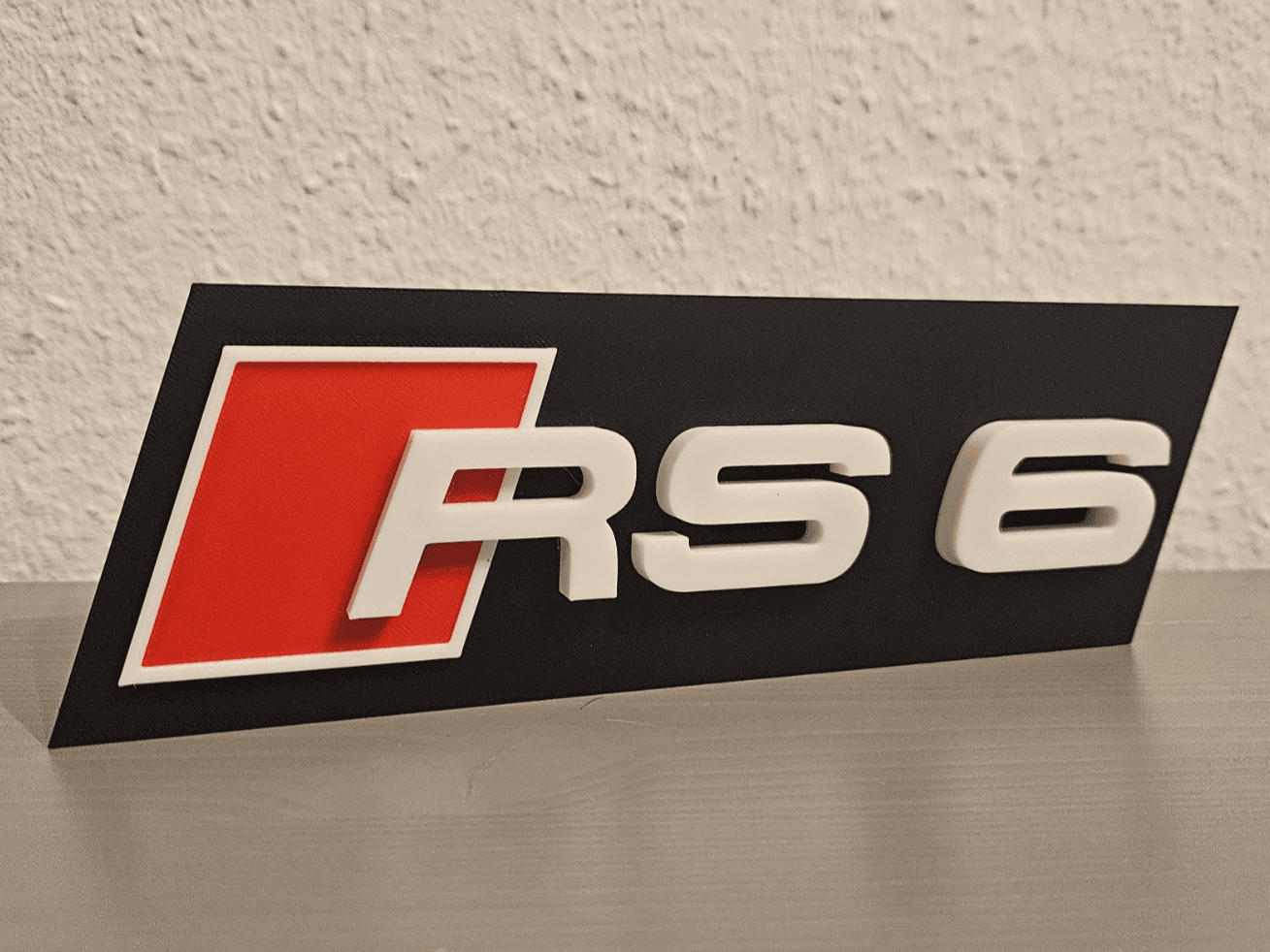 Audi RS6 Logo Lamp