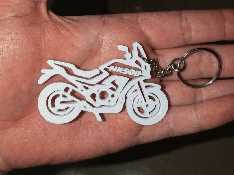 Honda NX500 Keychain – Stylized Moto | No Support