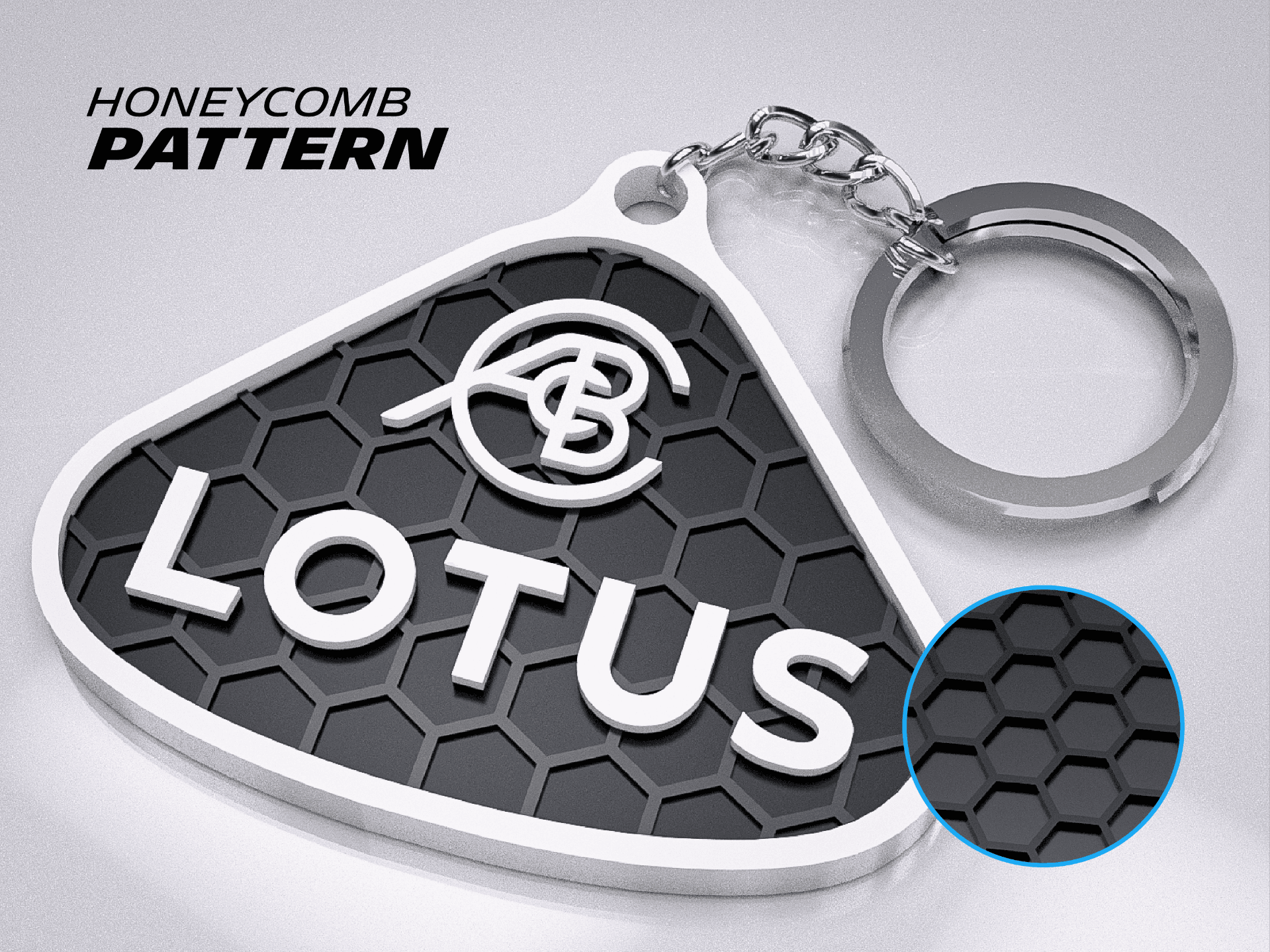 Lotus Keychain