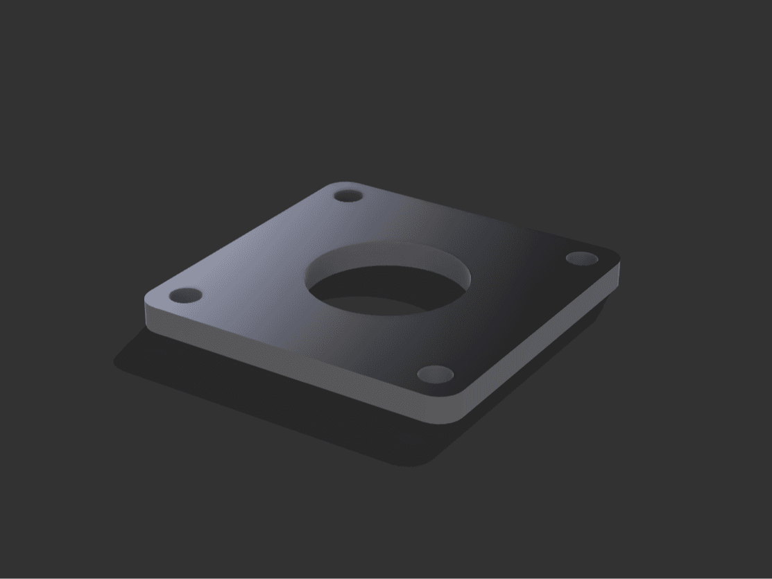 nissan 370z 3/4 tweeter adapter plate