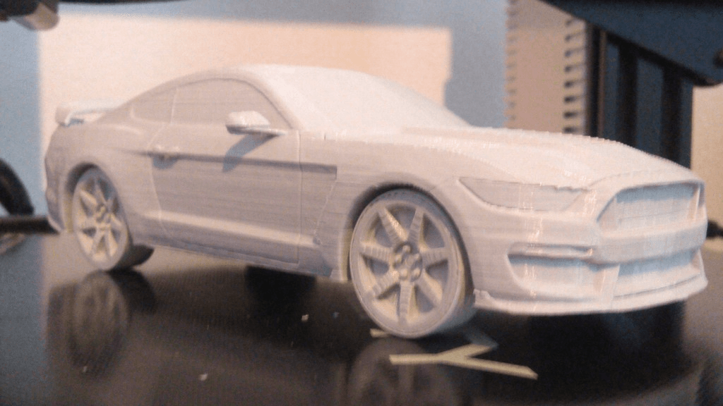 Shelby Mustang 350R Scale Model
