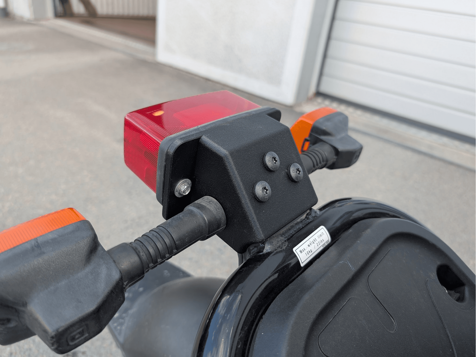 Honda Ruckus Tail light mount (zoomer)