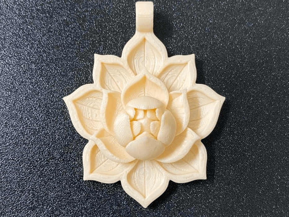 Lotus flower pendant