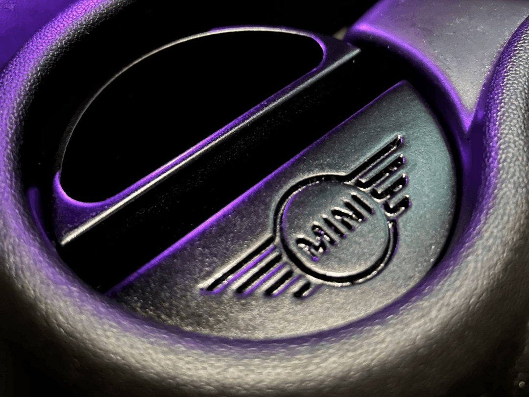 Double Central Storage Compartment Mini Cooper