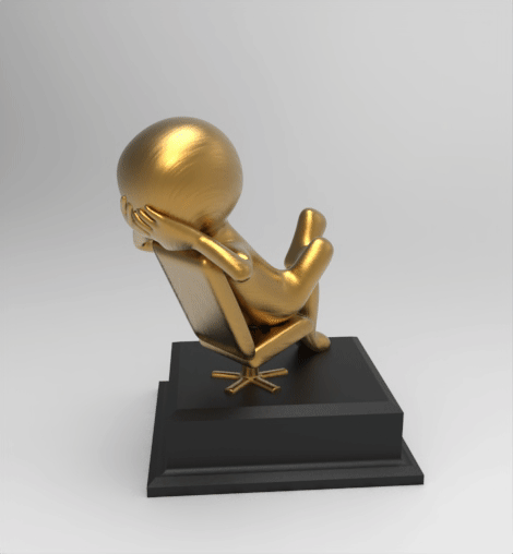 RELAXED SEATED DOLL