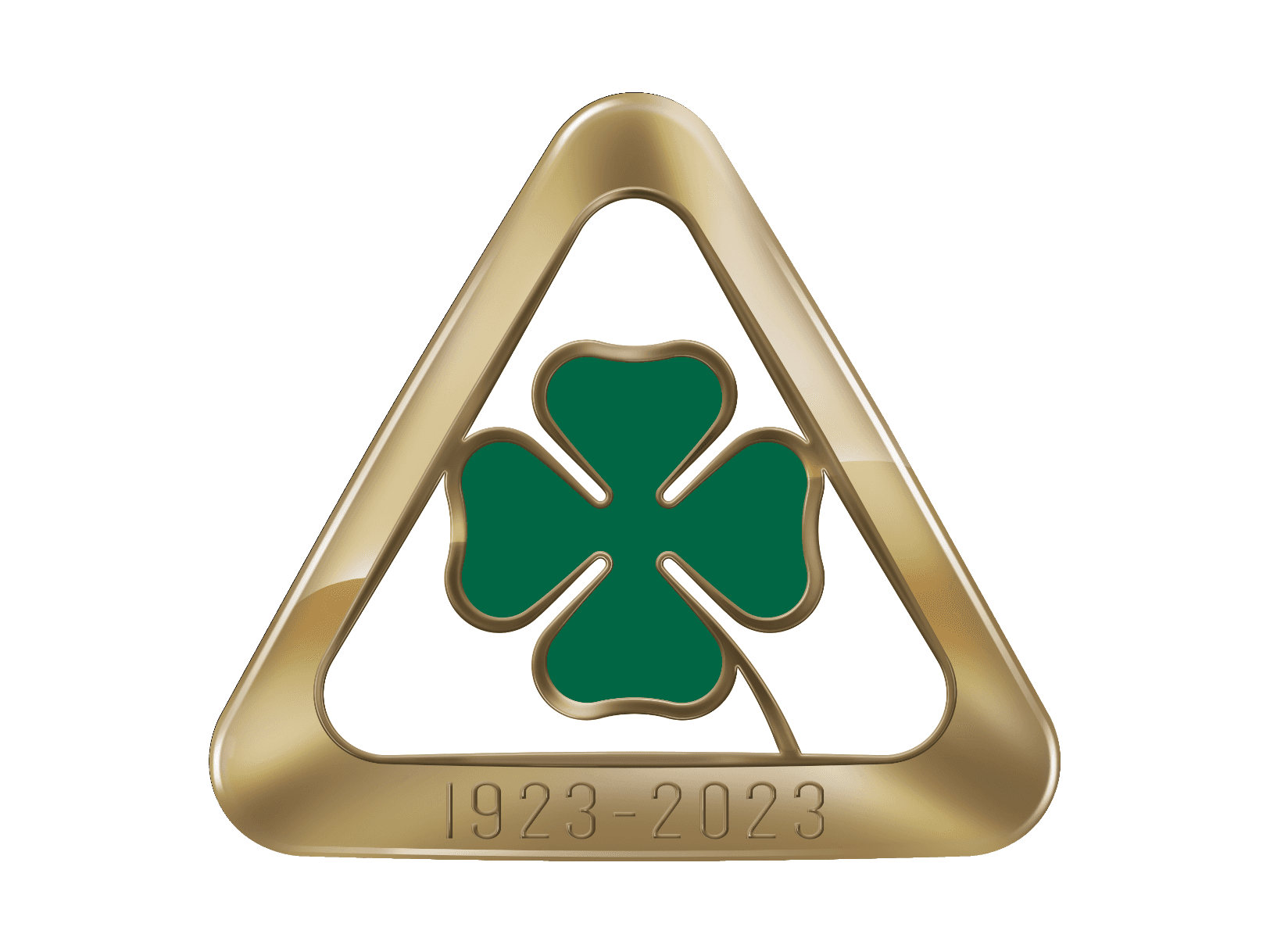 Alfa Romeo Badge Quadrifoglio 100th Anniversary 