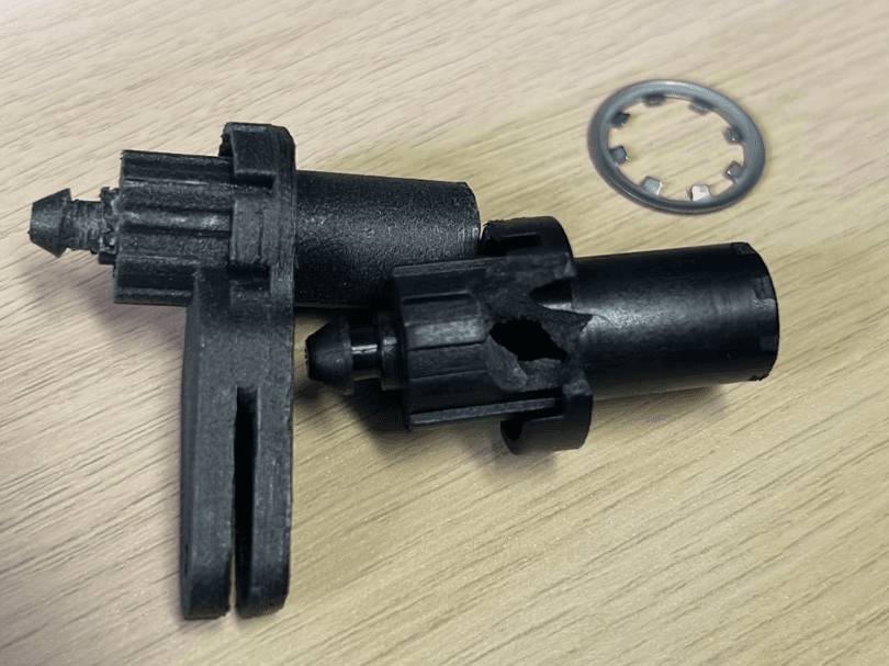 Audi hood release lever