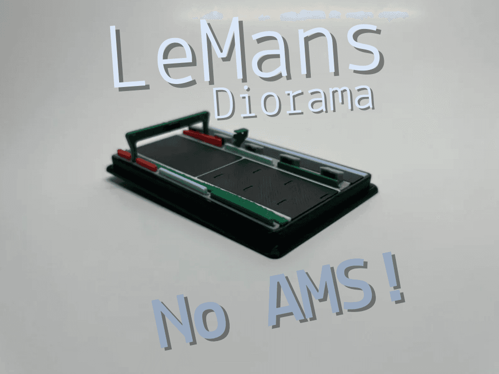 LeMans Diorama (No AMS!)
