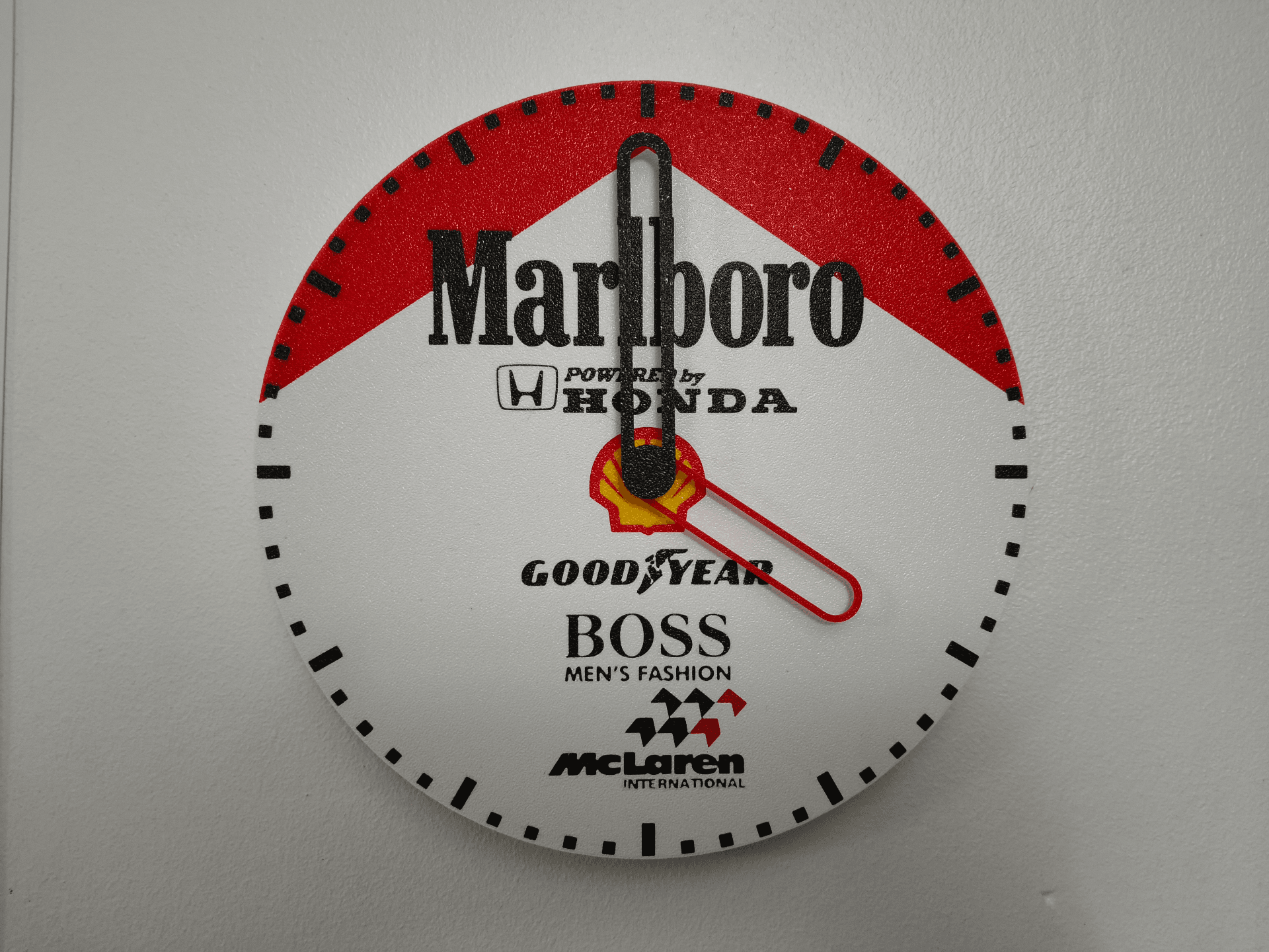 Horloge Marlboro Honda Good Year Boss McLaren