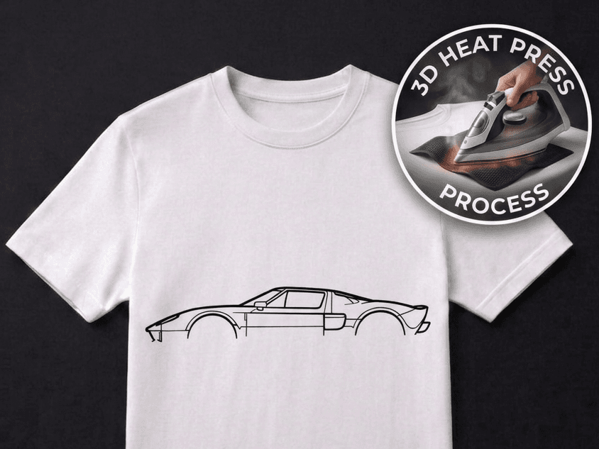 Ford GT - T-shirt Print
