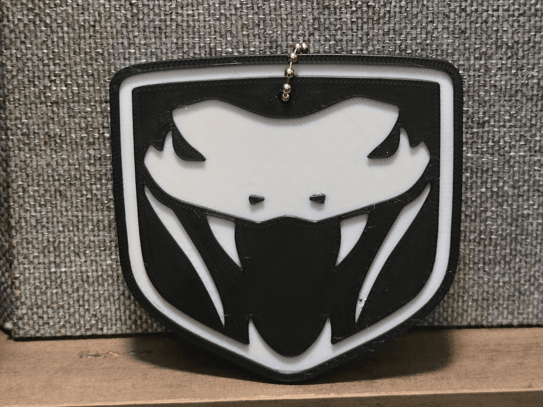 Dodge Viper Bag Tag V2
