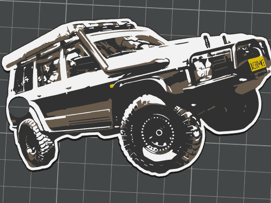 Nissan GQ patrol keychain