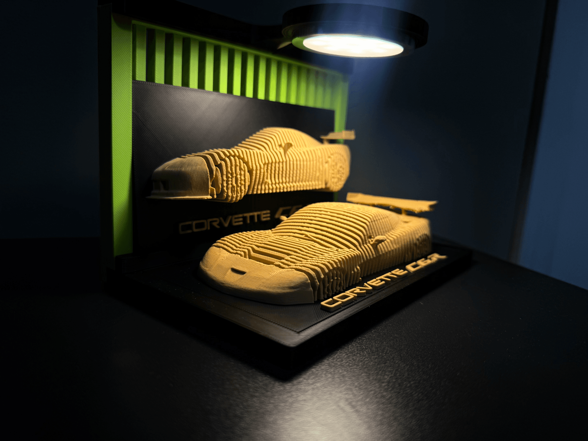 Chevy Corvette C6.R Race Car - Layered Car model!