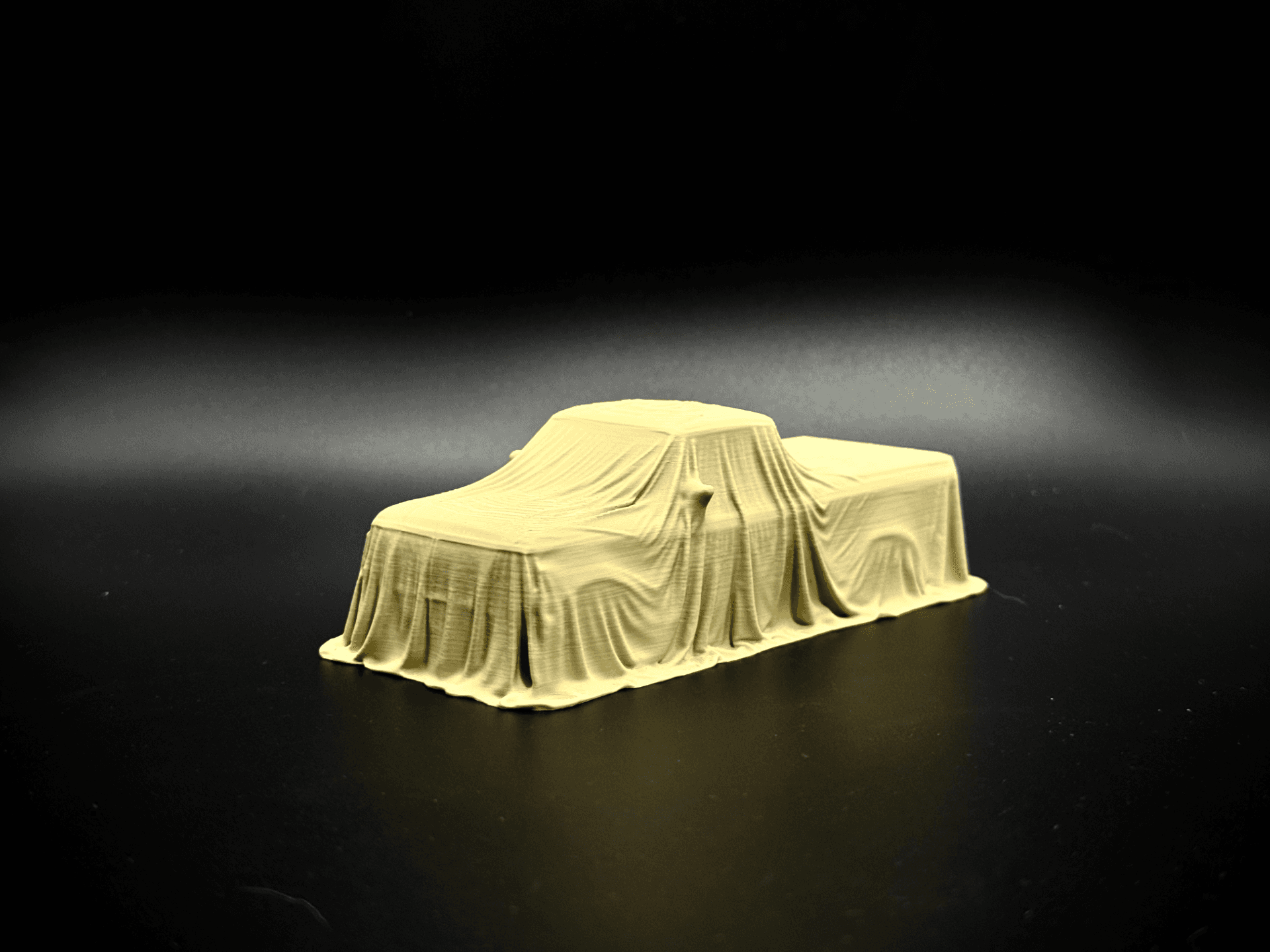 1965 Ford F100 Unveiling covered Car model!