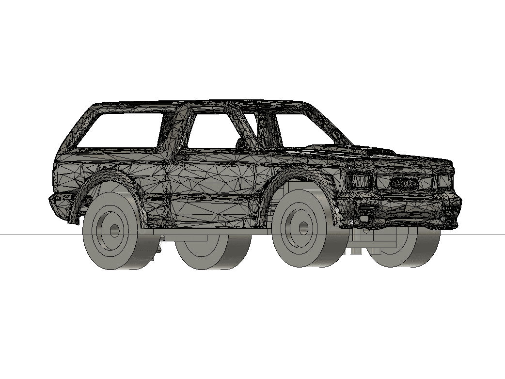 64 scale RC Chassis and Body