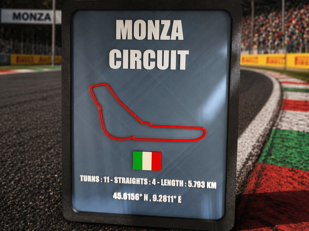 Monza Circuit Wall Art 