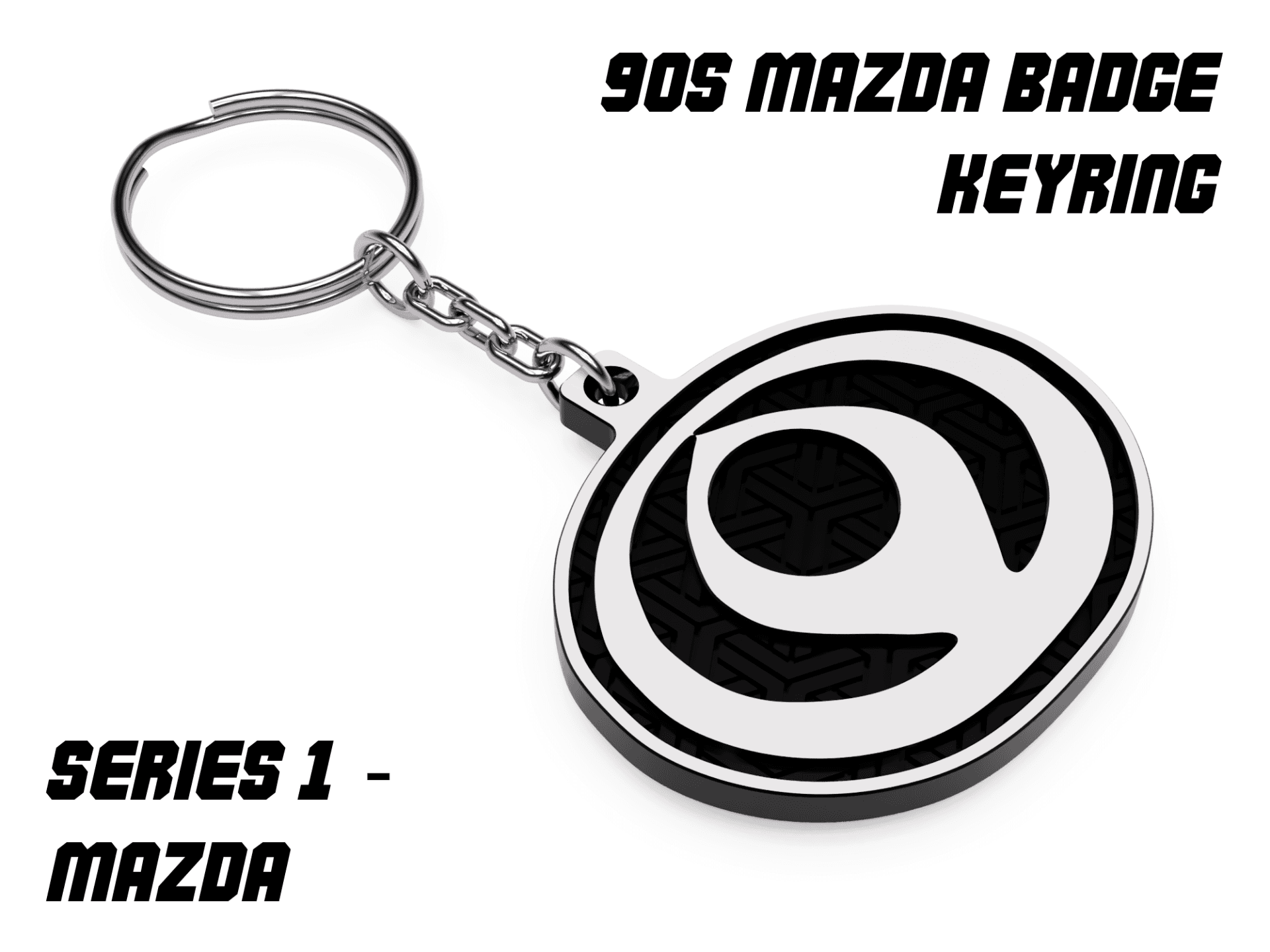 90's Mazda Badge Keyring