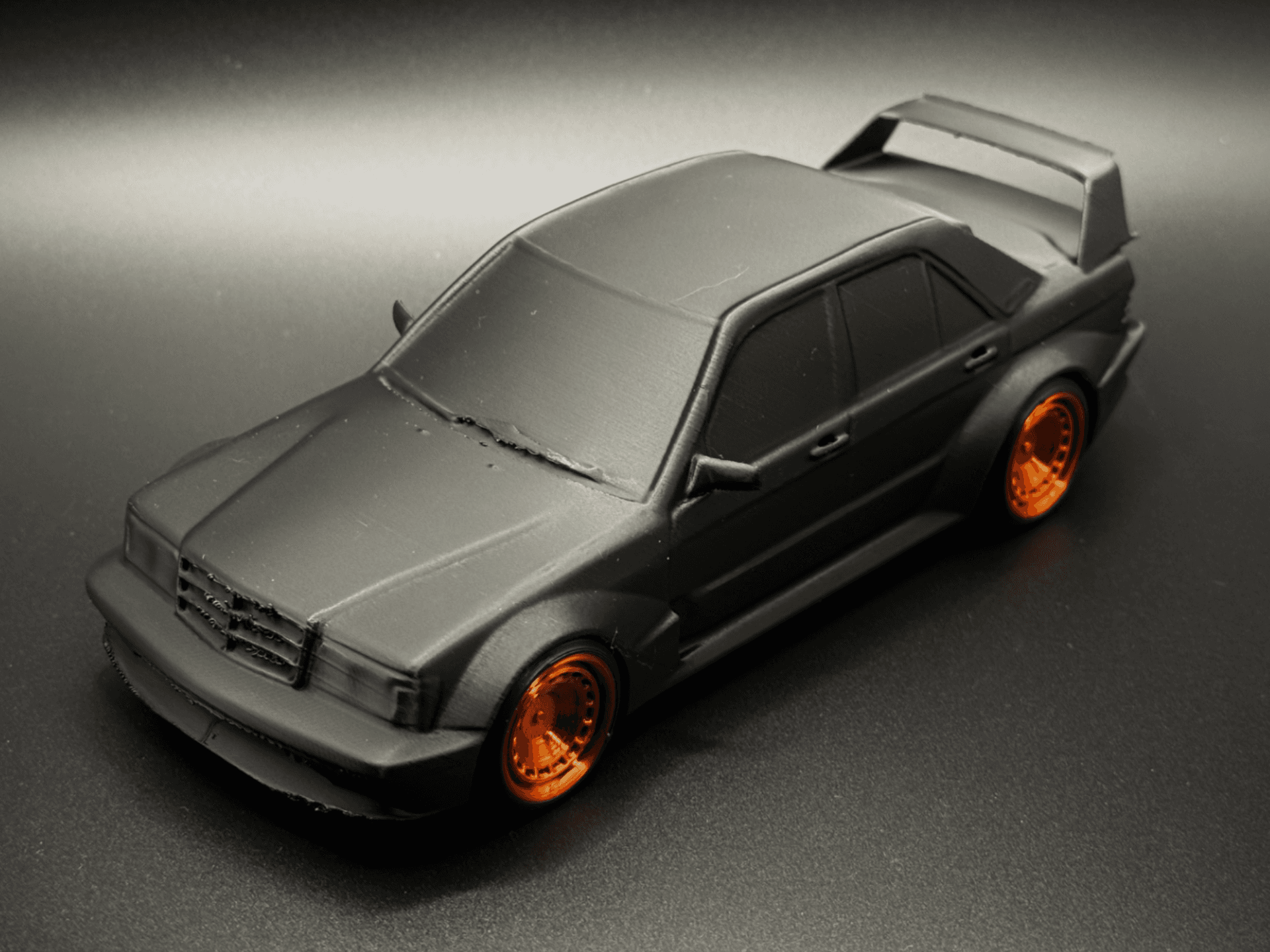 Mercedes 190E Evo II Restomod - 1/24 Scale model! 