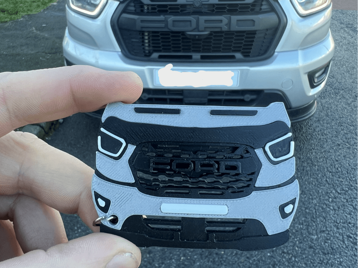 Ford Transit van 2022  limited 350 L3 H3  keychain