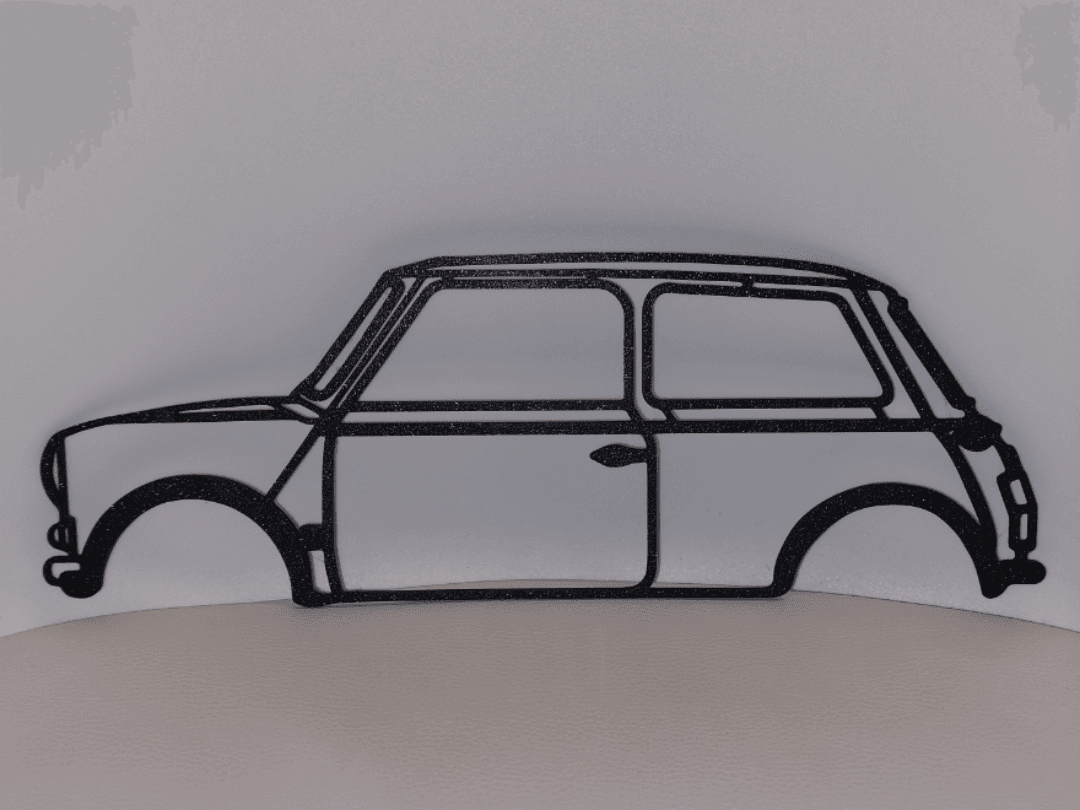 Mini Classic Silhouette Wall Art – Fast Print