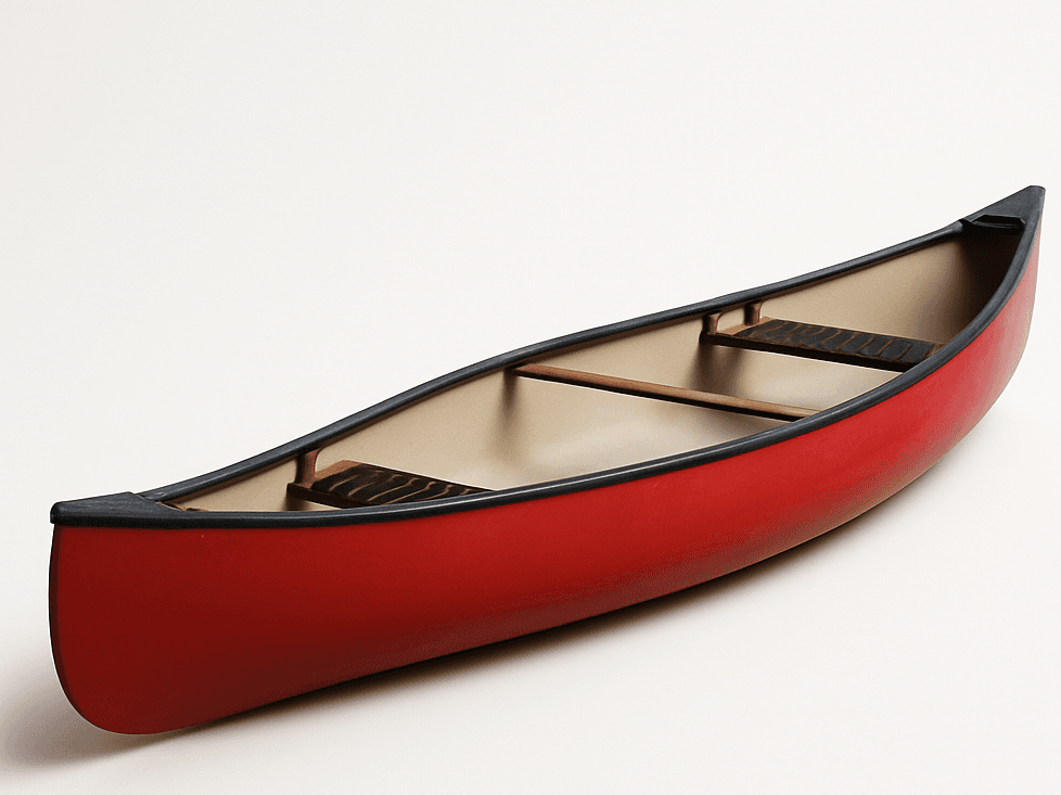 1/10 Scale Canoe – Model for RC Cars & Dioramas