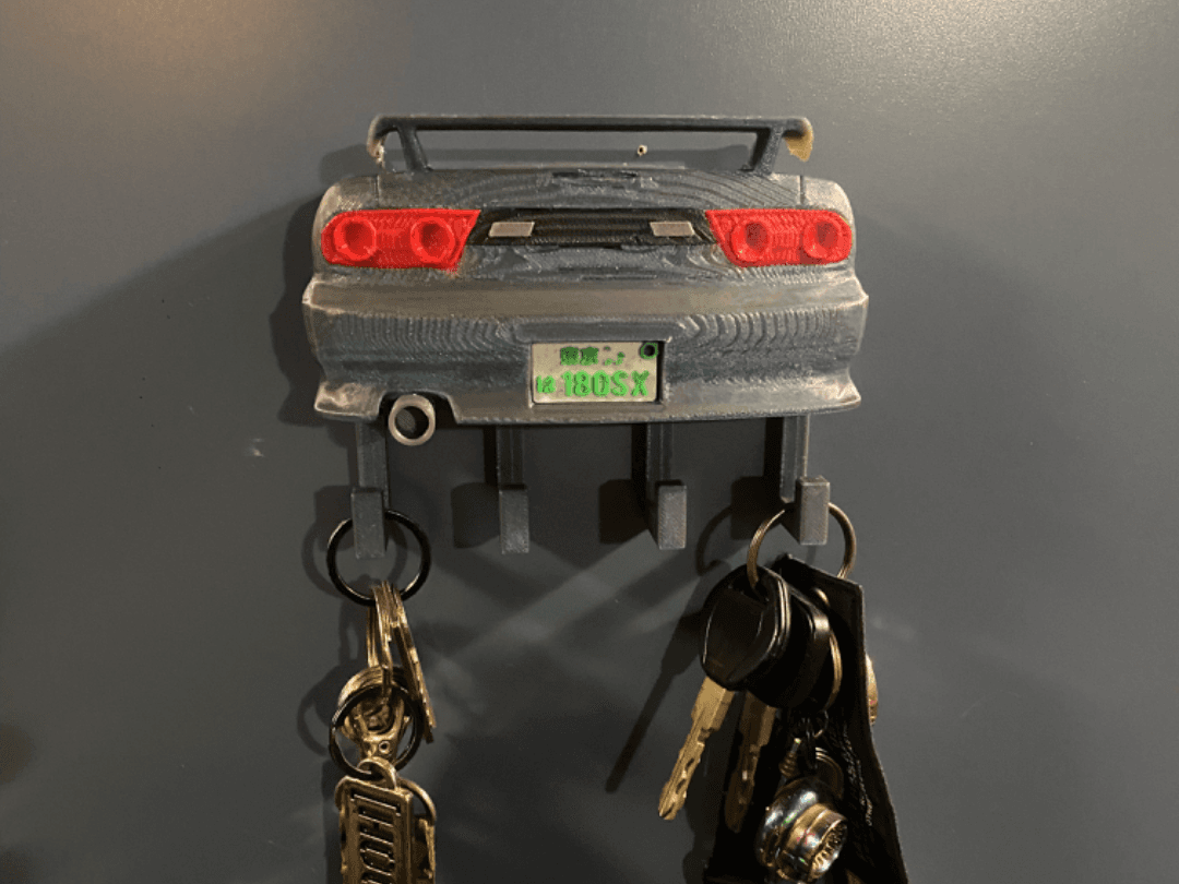 Nissan 240sx wall key hanger