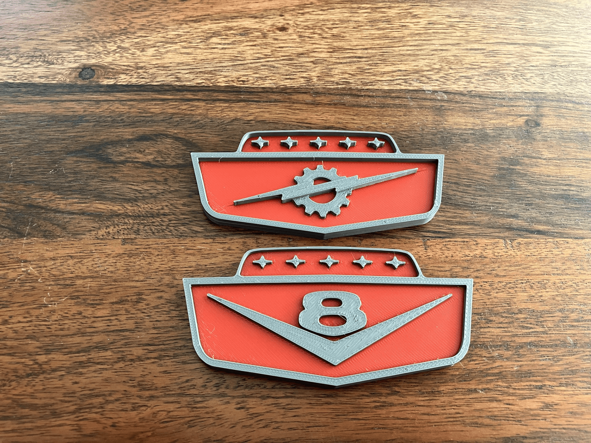 61-66 Ford hood emblem 