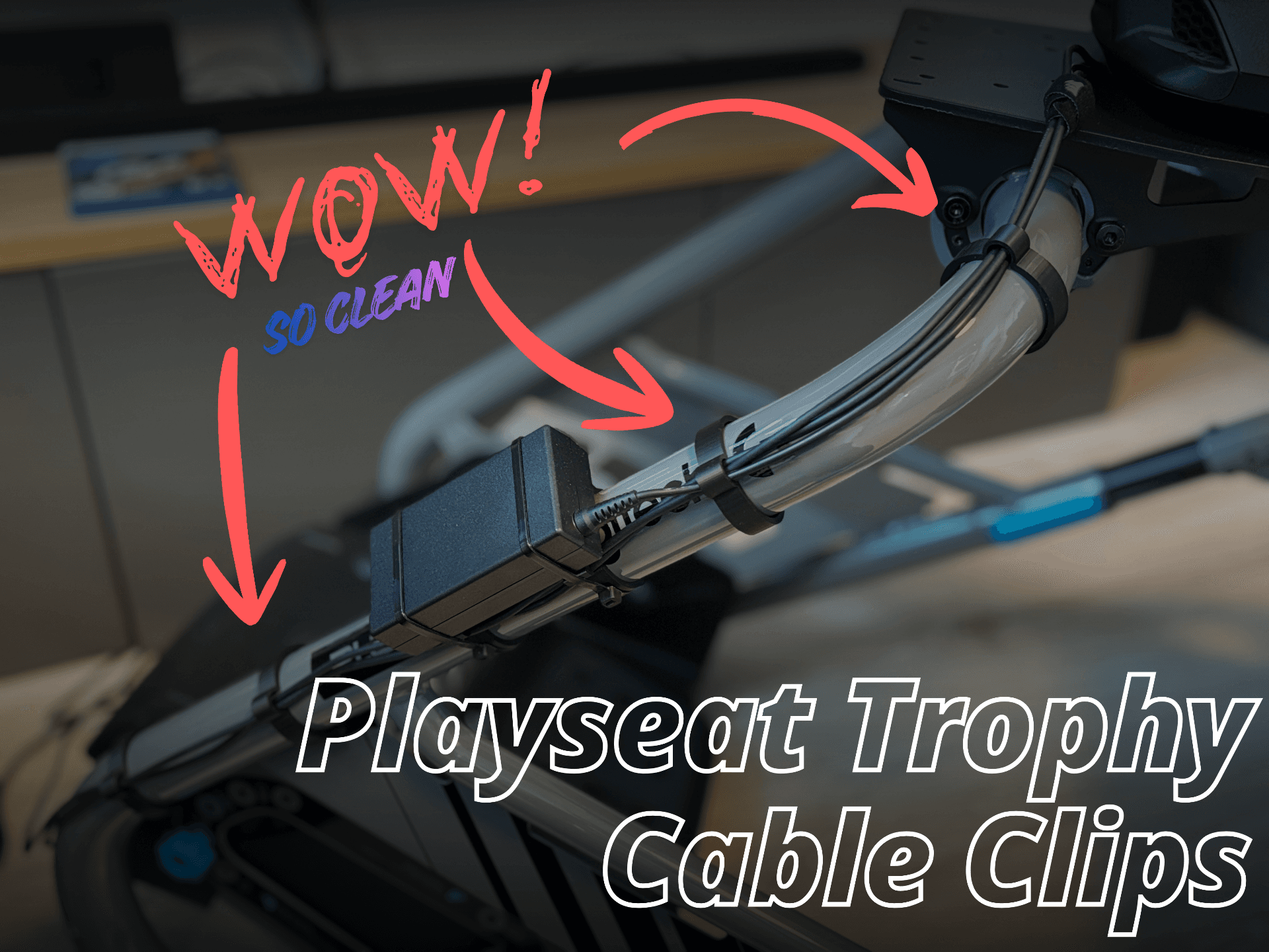 Playseat Trophy Cable Clips