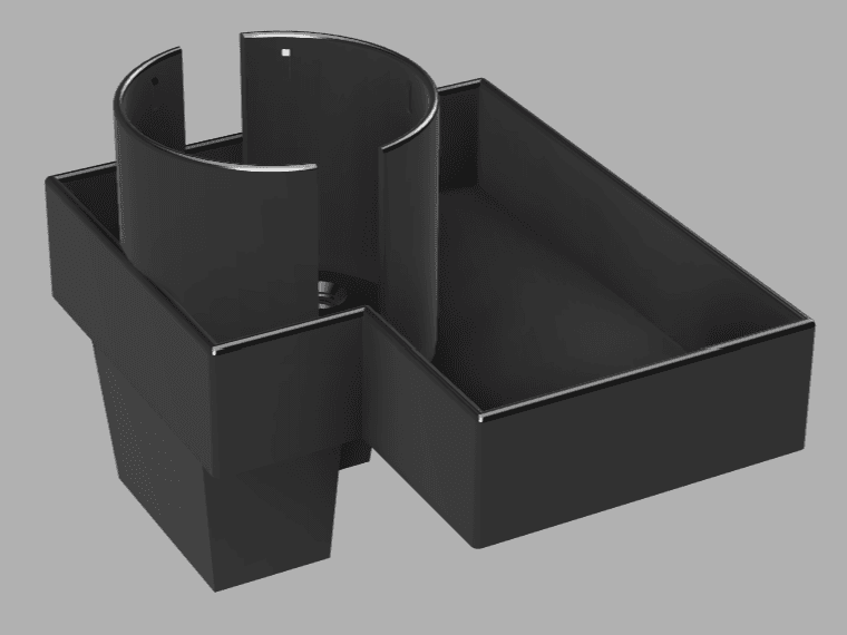 Toyota Prado 150 L Bin Cup Holder and Tray