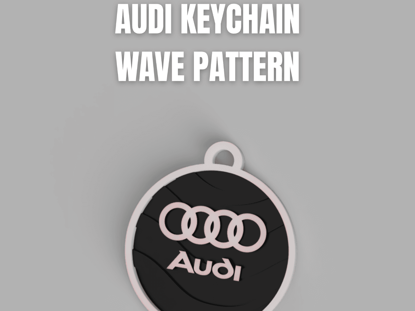 Portachiavi Audi V2 Wave