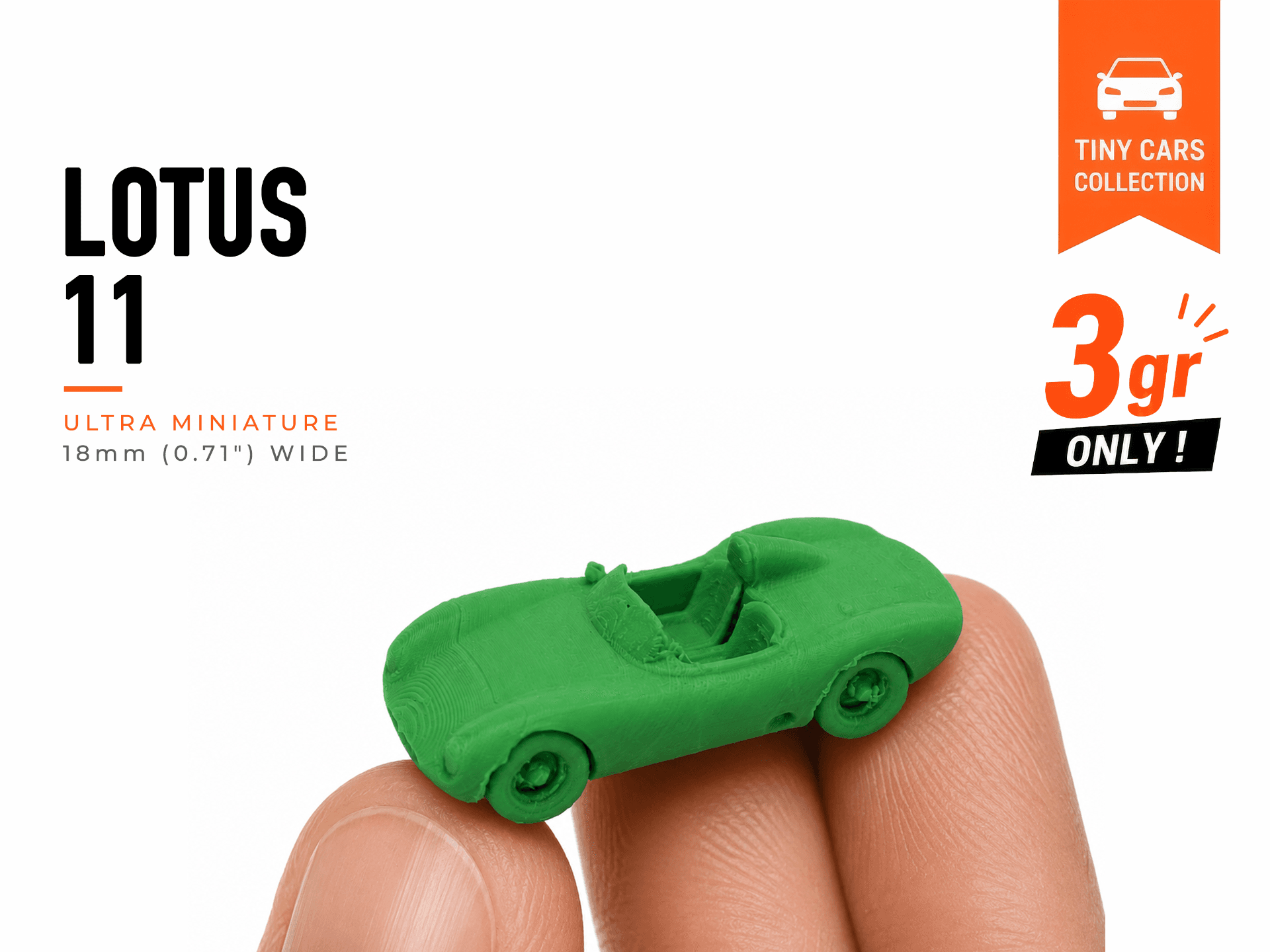 Tiny Lotus 11 - Mini Cars Series