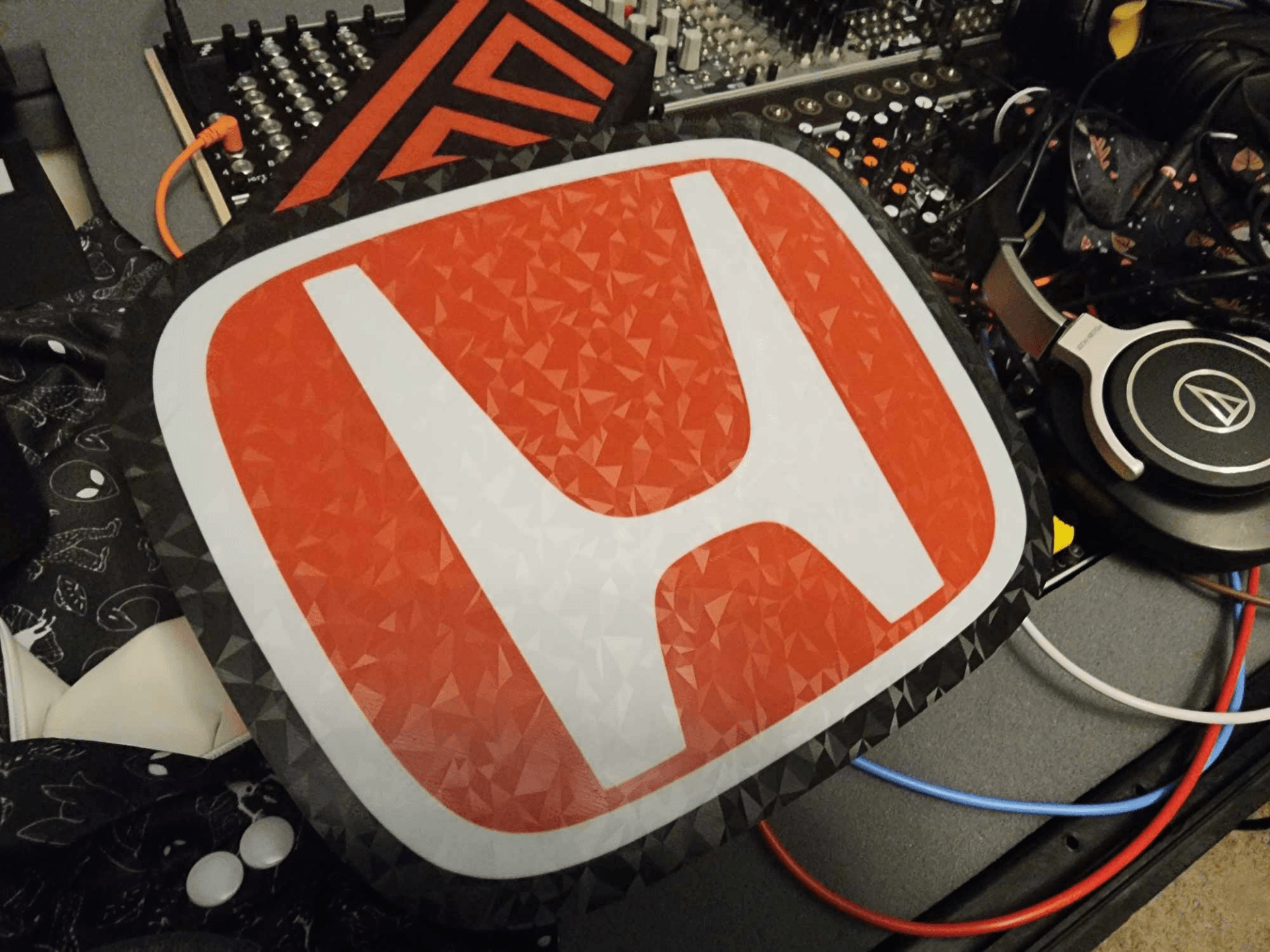 Honda H badge Type R