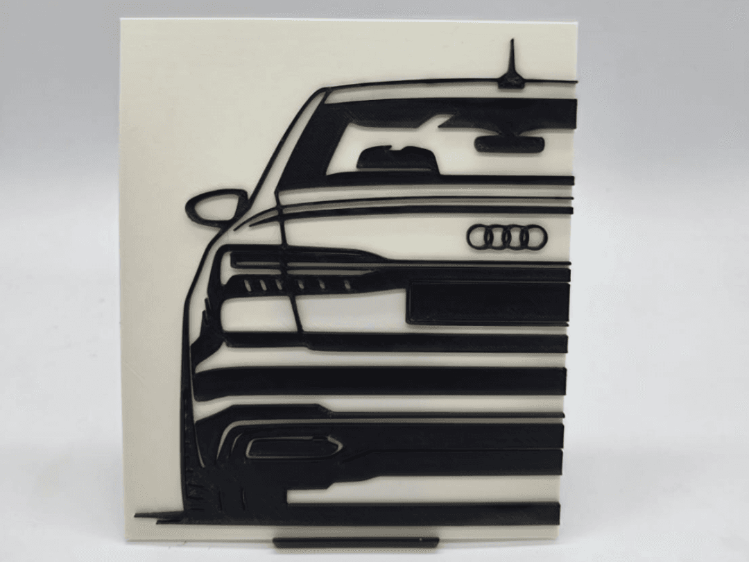 2D Wall Art Audi A6 C8 Limosine