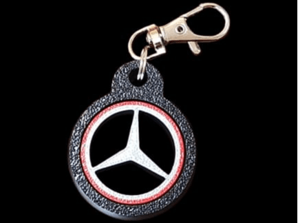 Mercedes Fidget Spinner - Gyroscopic Car Keychain
