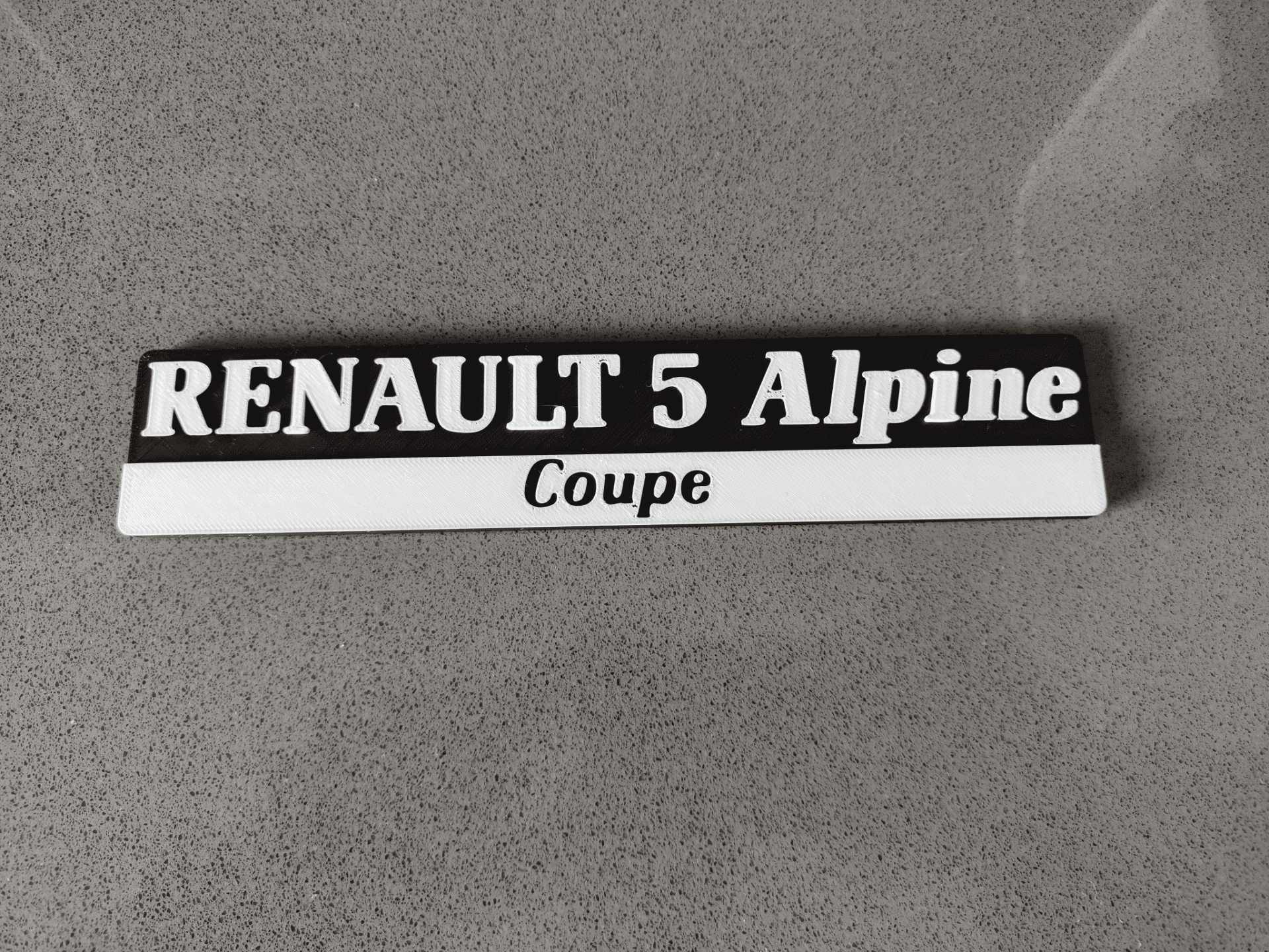 Anagrama Renault 5 Alpine Coupe