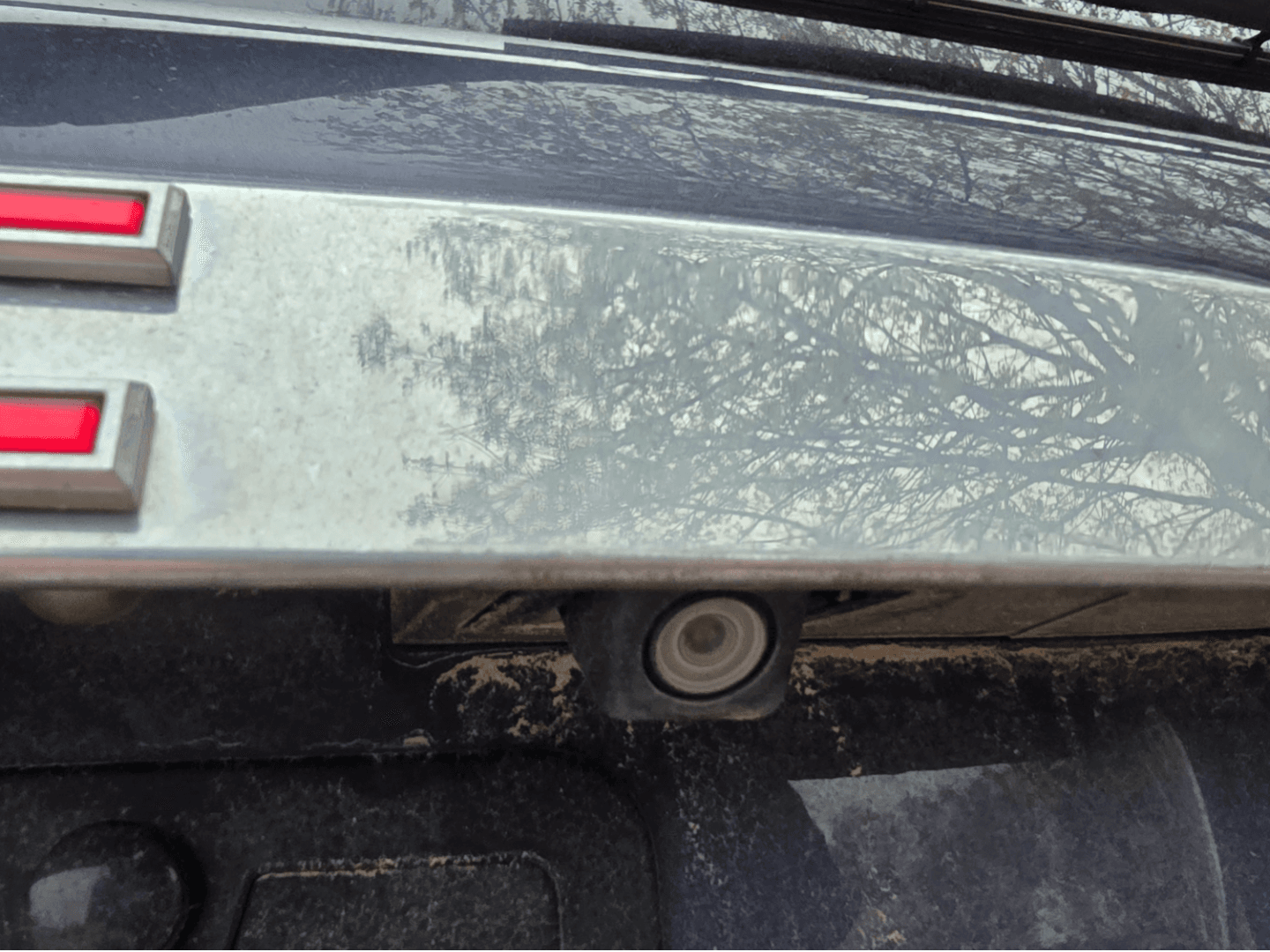 GMC Acadia Aftermarket Backup Camera mount