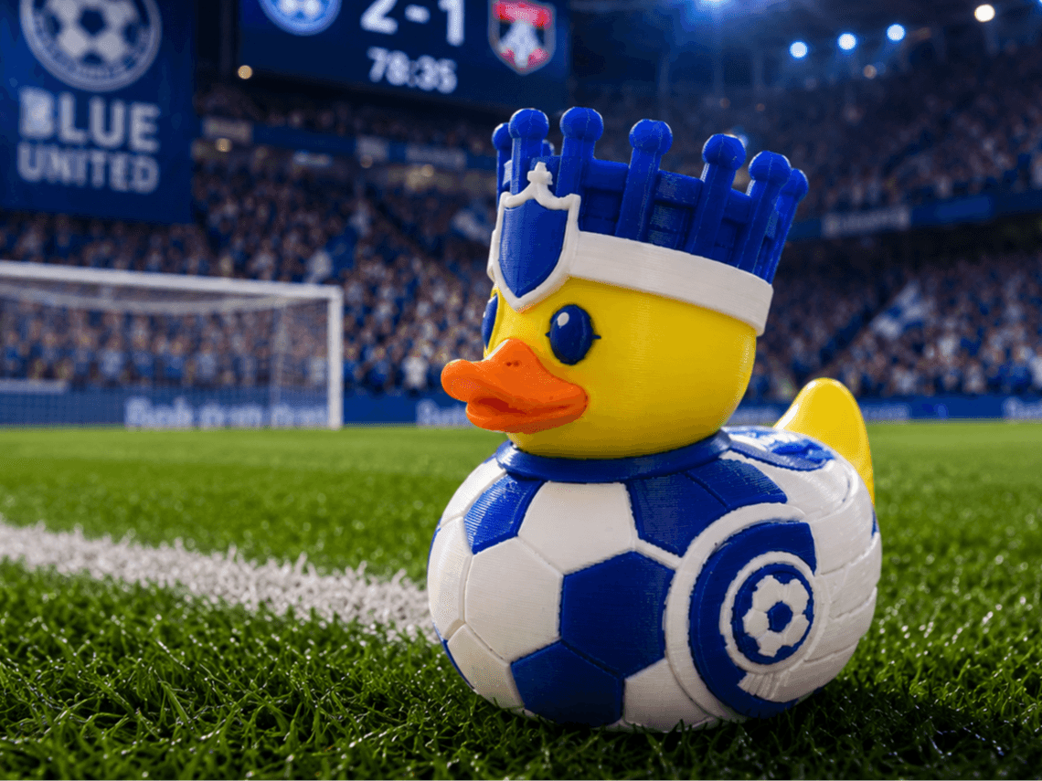 TrailQuackers Soccer Football Jeep Duckie!