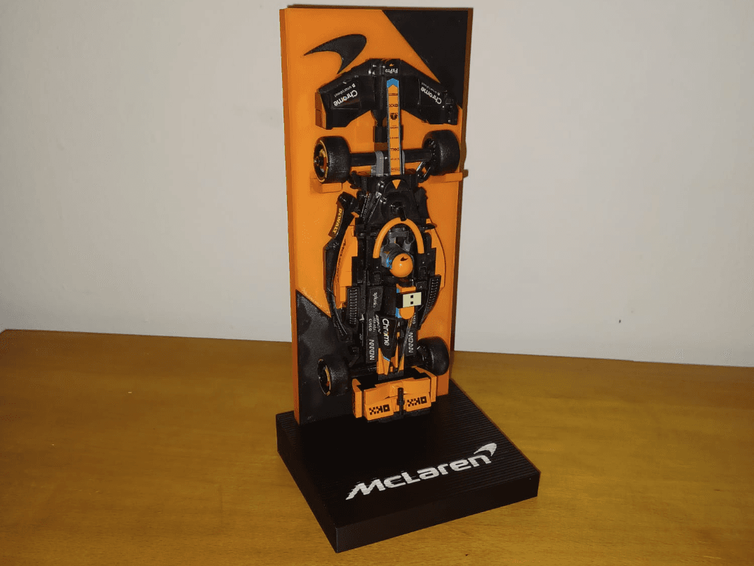 Formula 1 McLaren speed champions stand