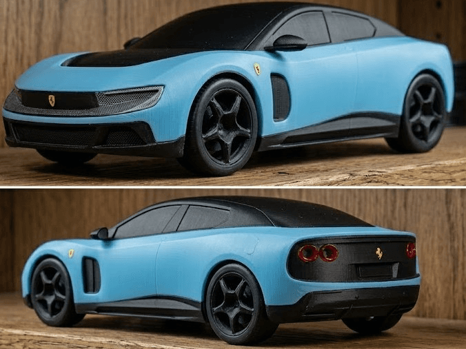 Ferrari Luce - Controversial Electric SportCar 
