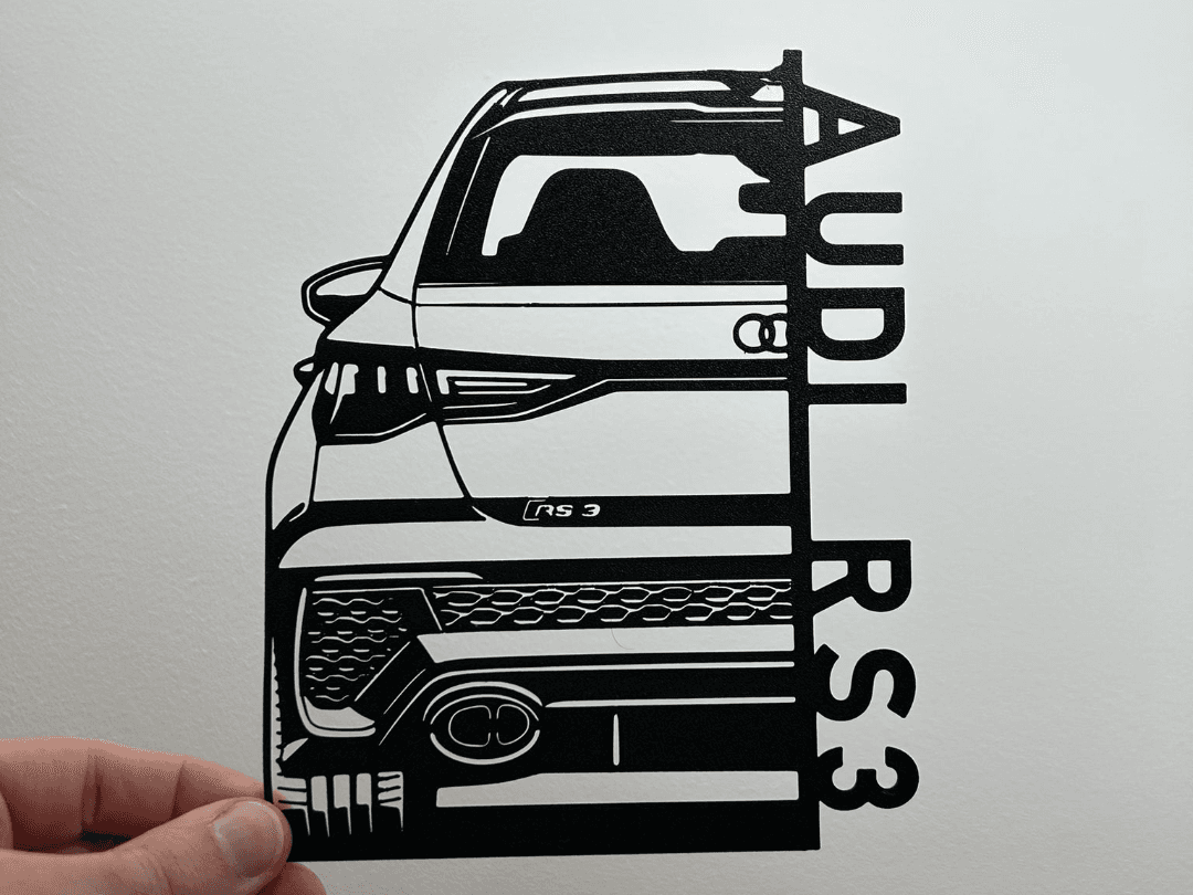 AUDI RS3 no ams - decorazione da parete