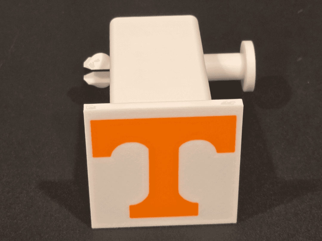 Tennessee Vols 2" trailer hitch cover
