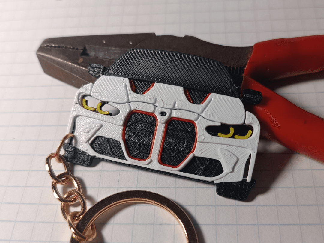 BMW M4 II CSL (G82) (2022) keychain