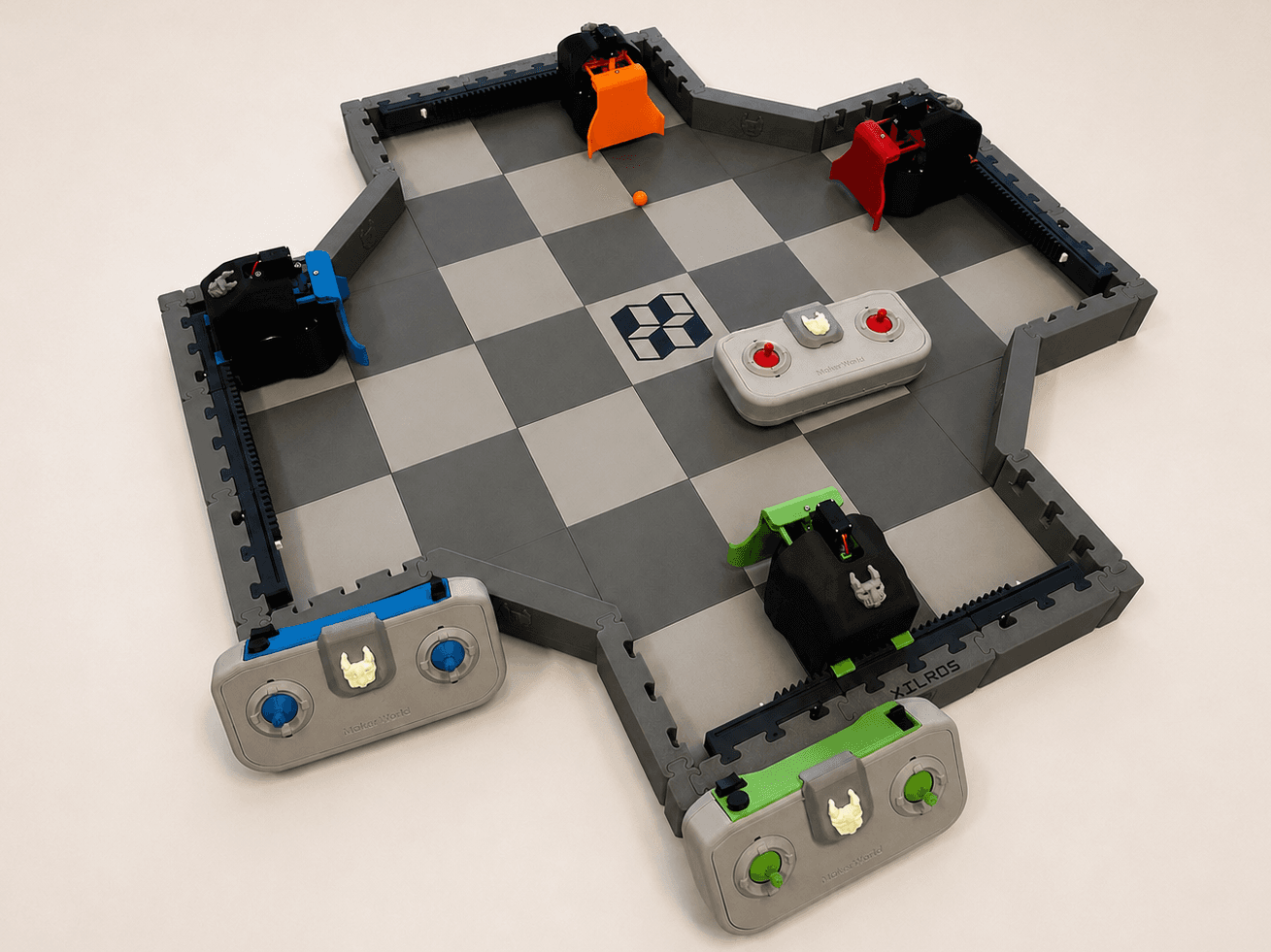 Modular CyberBrick BotLeague