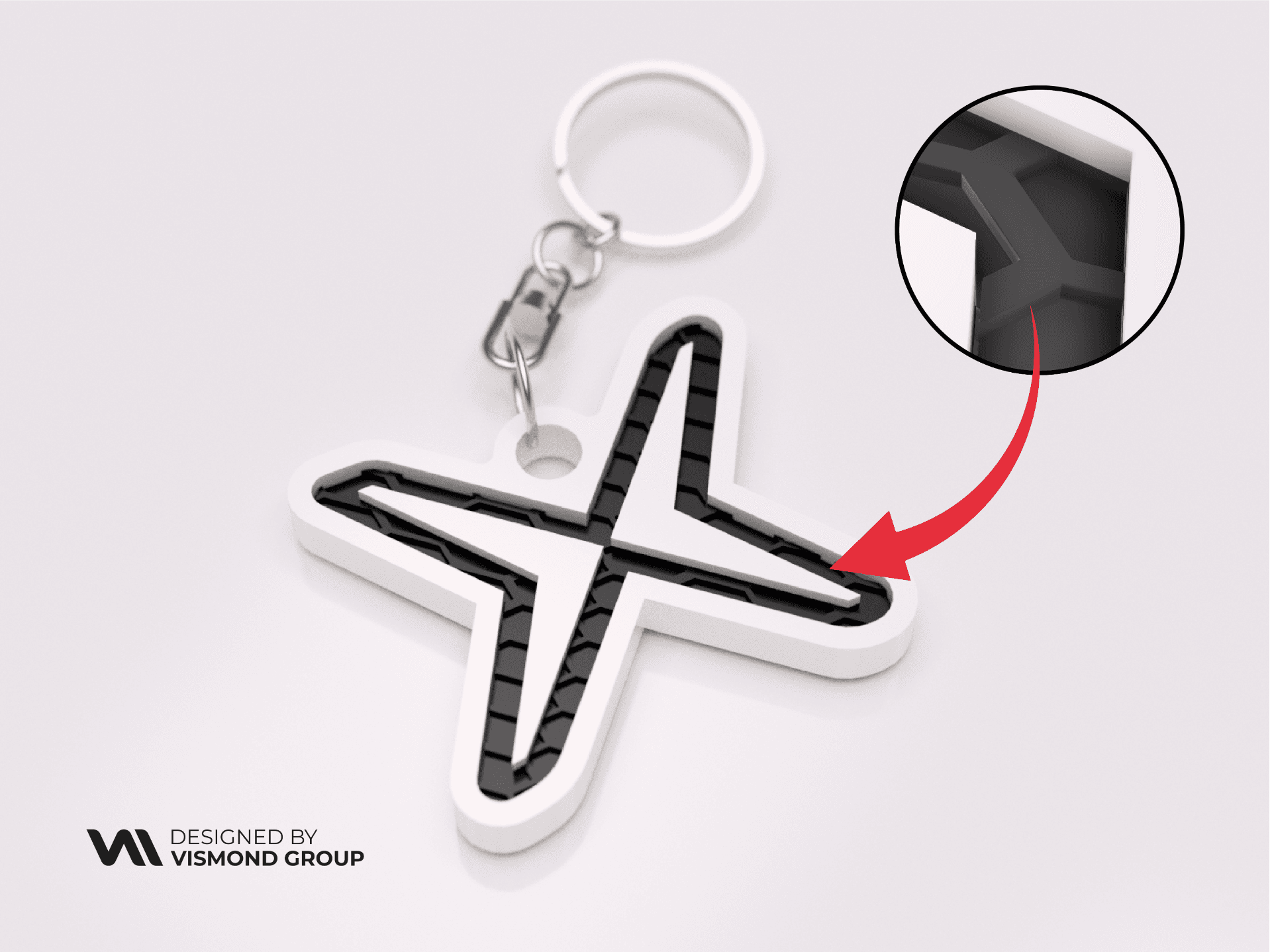 Volvo Polestar Keychain