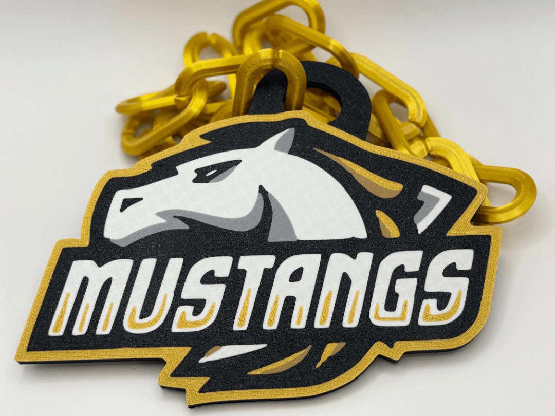 Mustangs Logo XL Fan Chain