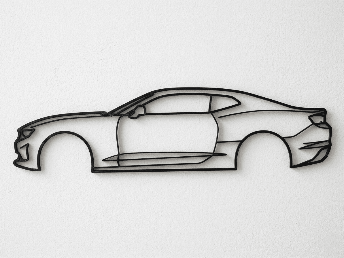 Chevrolet Camaro 6th Gen Wall Art