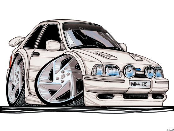 Ford Escort rs turbo mk4 funny